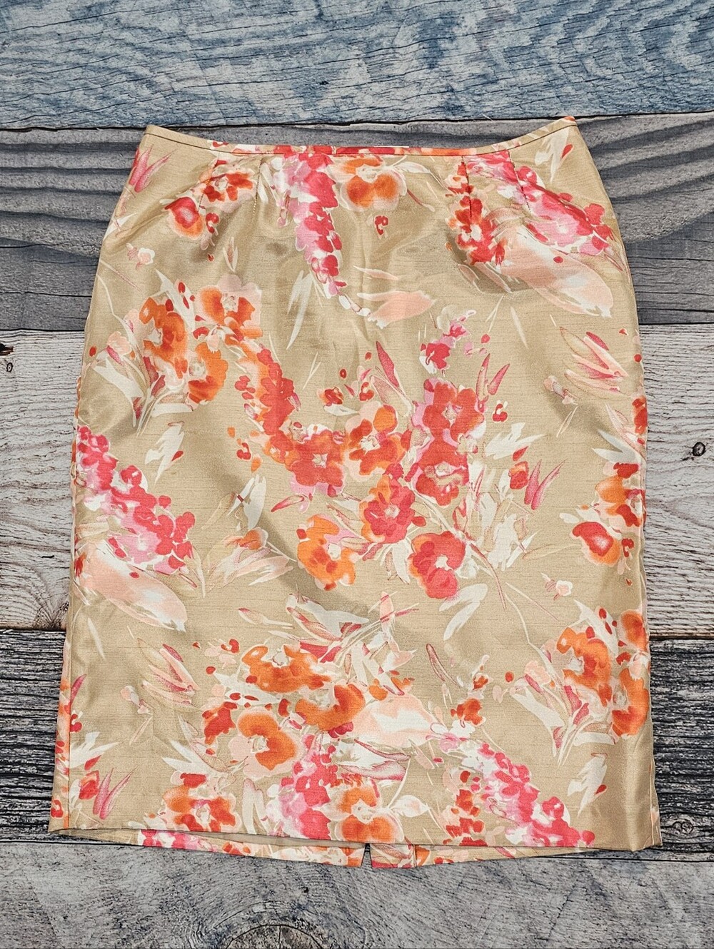 Le Suit 2 Piece Skirt Set Women's Size 12 Floral Print Academia Business - Picture 8 of 10